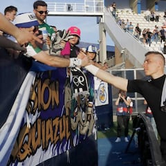 Así les fue a los cedidos: Andriy Lunin, el mejor del Leganés