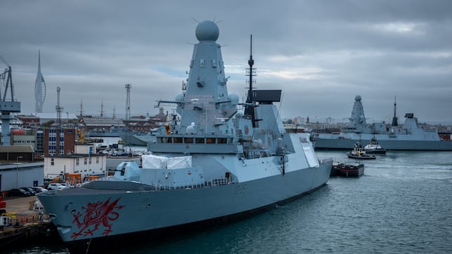 Así es el HMS Dragón: el destructor que Reino Unido ha enviado a Chipre