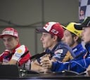 Lo imposible: el flag to flag logra unir a Márquez, Lorenzo y Rossi