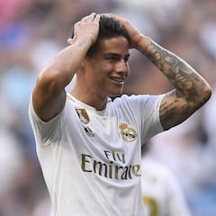James Rodríguez, lesionado
