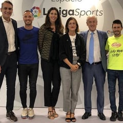 Abadía y Chiki, con los 25.000 de la Maratón de Valencia