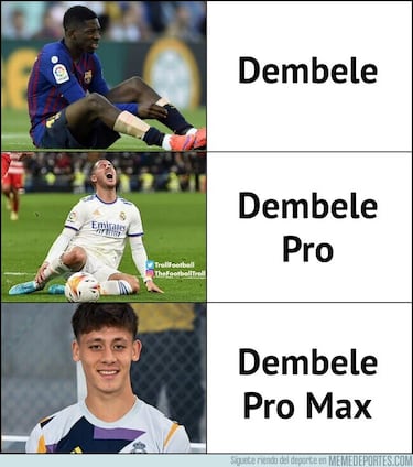 Barcelona y Real Madrid, protagonistas de los mejores memes de la jornada