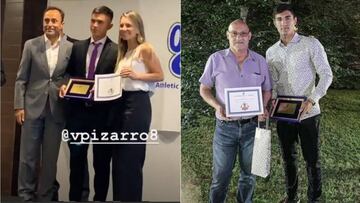 Las promesas de Colo Colo y la U que se graduaron de cuarto medio