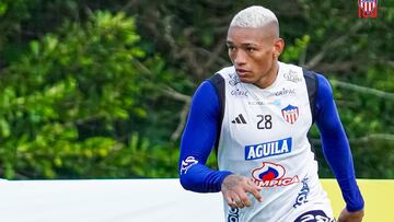 Jermain Zidane Peña, defensa del Junior de Barranquilla