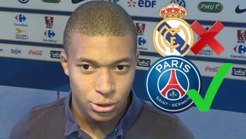 Mbappé cuenta la razón que le llegó al PSG y no al Madrid