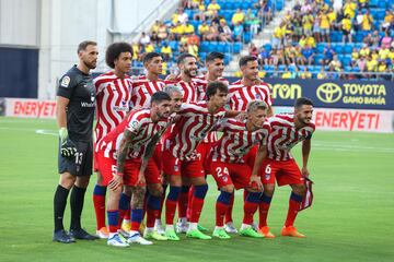 Once inicial del Atlético de Madrid