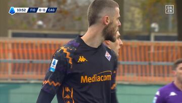 De Gea vuelve a alucinar a toda Italia: el paradón es de una complejidad tremenda