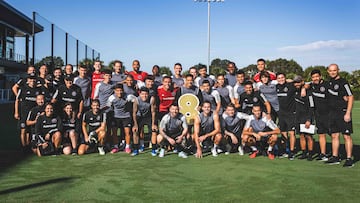 The Herons won their first ever trophy, the Leagues Cup, in July and sign off with a tribute match for Messi against NYCFC.