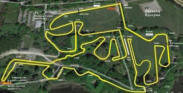 Circuito de los Europeos de ciclocross en Pont-Ch?teau.