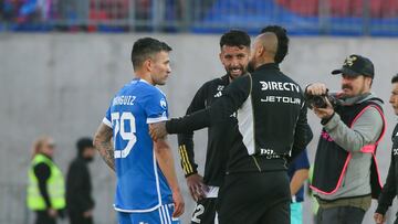 Futbol, Universidad de Chile vs Colo Colo.