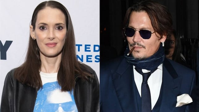 Winona Ryder declara a favor de Johnny Depp ante la corte - AS USA