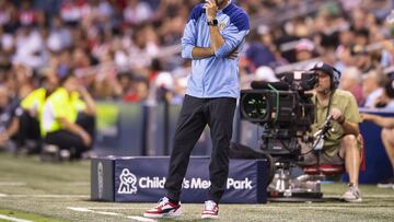 Veljko Paunovic head coach of Guadalajara during the game Guadalajara vs Sporting Kansas City, corresponding to the group stage of the Leagues Cup 2023, at Childrens Mercy Park Stadium, on July 31 2023.
<br><br>
Veljko Paunovic director tecnico de Guadalajara durante el partido Guadalajara vs Sporting Kansas City, correspondiente a la fase de grupos de la Leagues Cup 2023, en el Estadio Childrens Mercy Park, el 31 de Julio de 2023.