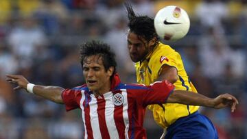Partido de Copa América 2007 entre Paraguay y Colombia.