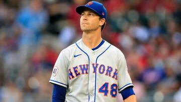 El abridor fue enviado a la lista de lesionados de los Mets en julio y al no haber progresado en la rehabilitación, no regresará a la loma este año.