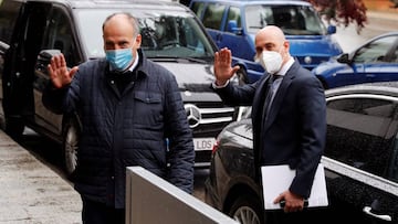 Tebas y Rubiales se encontraron en una reunión en el CSD.