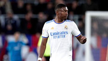 David Alaba, defensa austriaco del Real Madrid.
