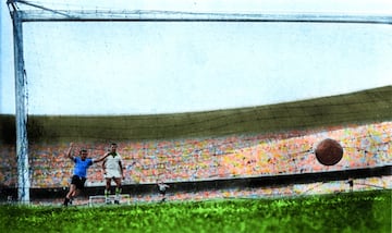 16/07/1950 Uruguay-Brasil.
Gol 2-1 de Ghiggia. El locutor Ary Barroso estaba narrando el partido y finalizó: "...yo ya sabía, yo ya sabía, yo ya sabía, no relato más". Abandonó el micrófono, salió del campo y se retiró de la profesión.