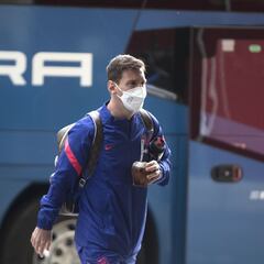 El Barça, supersticioso con el hotel, ya está en Sevilla