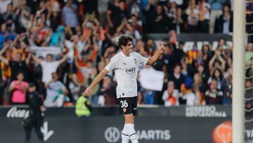 27/04/23  PARTIDO PRIMERA DIVISION 
VALENCIA CF - REAL VALLADOLID 
GOL 2-1 JAVI GUERRA ALEGRIA 