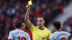 Alberola Rojas, durante el Atl&eacute;tico-Celta.
 
 
 