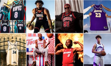 Más púrpura para Lakers, vuelta al negro de Sixers: los equipos NBA que estrenan uniforme en 2026