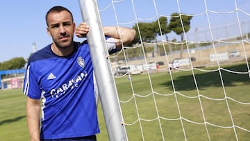 El exjugador espa&ntilde;ol, Jos&eacute; Enrique, durante su etapa en el Zaragoza.