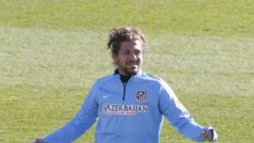 Cerci durante un entrenamiento.