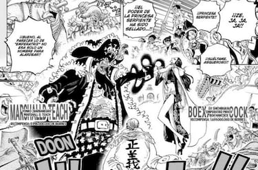 ‘One Piece’ convierte a Boa Hancock en la pirata más fuerte de la serie en su pelea con Barbanegra
