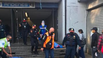 Nace niña en la estación de Metro Tasqueña