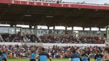 La plantilla se ejercitó ante más de 7.000 personas