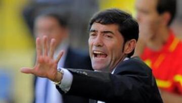 <b>DECEPCIÓN. </b>Marcelino no está contento con el equipo y espera que mejore la imagen ante la Real.