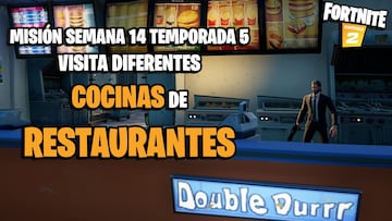 ¿Dónde están las cocinas de los restaurantes en Fortnite Temporada 5?