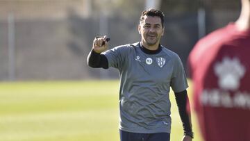 31/10/19 HUESCA ENTRENAMIENTO 
 MICHEL ENTRENADOR