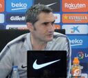 Valverde: "Messi estuvo tocado durante el partido por el golpe"