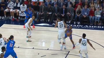 Chris Paul y el lío del año en la NBA: Gobert ya no sabía ni dónde buscar el balón