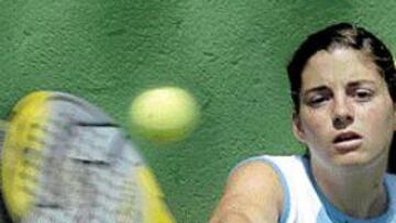 Alejandra Salazar en acción.