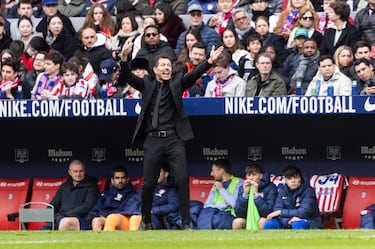 El Atleti de Simeone se asoma al espejo del Barça de Guardiola