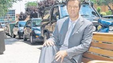 <b>ENFADO. </b>A César Ferrando no le ha gustado nada que sospechen de su equipo.