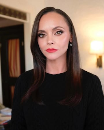 As luce actualmente Christina Ricci a los 45 a?os.