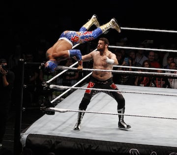 Las mejores imágenes de los combates WWE en Madrid