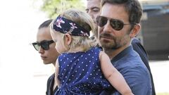 Irina Shayk y Bradley Cooper aparecen juntos con su hija Lea de Seine.
