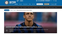 Inter anunció a Alexis hasta 2023 pero luego se arrepintió...