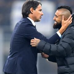 ¿Titular ante la Juventus? La frase de Inzaghi sobre Arturo Vidal