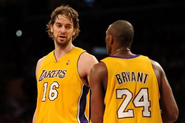 Gasol and Kobe.