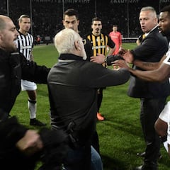 Sanciones al PAOK: partido perdido, tres puntos menos y 100.000€ de multa a su presidente