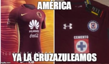 Los mejores memes sobre la nueva playera del América