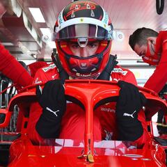 Sainz vuelve a la rutina