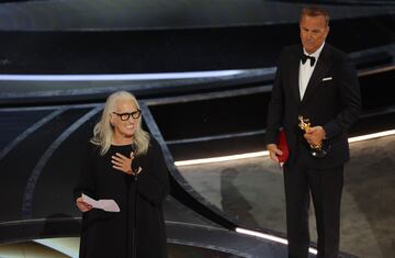 Jane Campion, ganadora del Oscar a mejor dirección por El poder del perro.