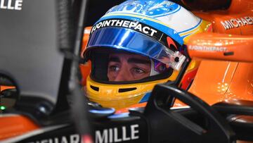 Alonso se resigna tras bochorno vivido en el GP de Rusia