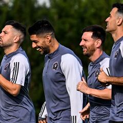 Inter Miami viaja con Messi, Suárez, Alba y Busquets a Arabia